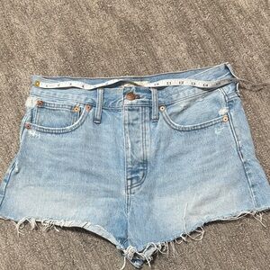 Madewell Denim Blue Women's Shorts